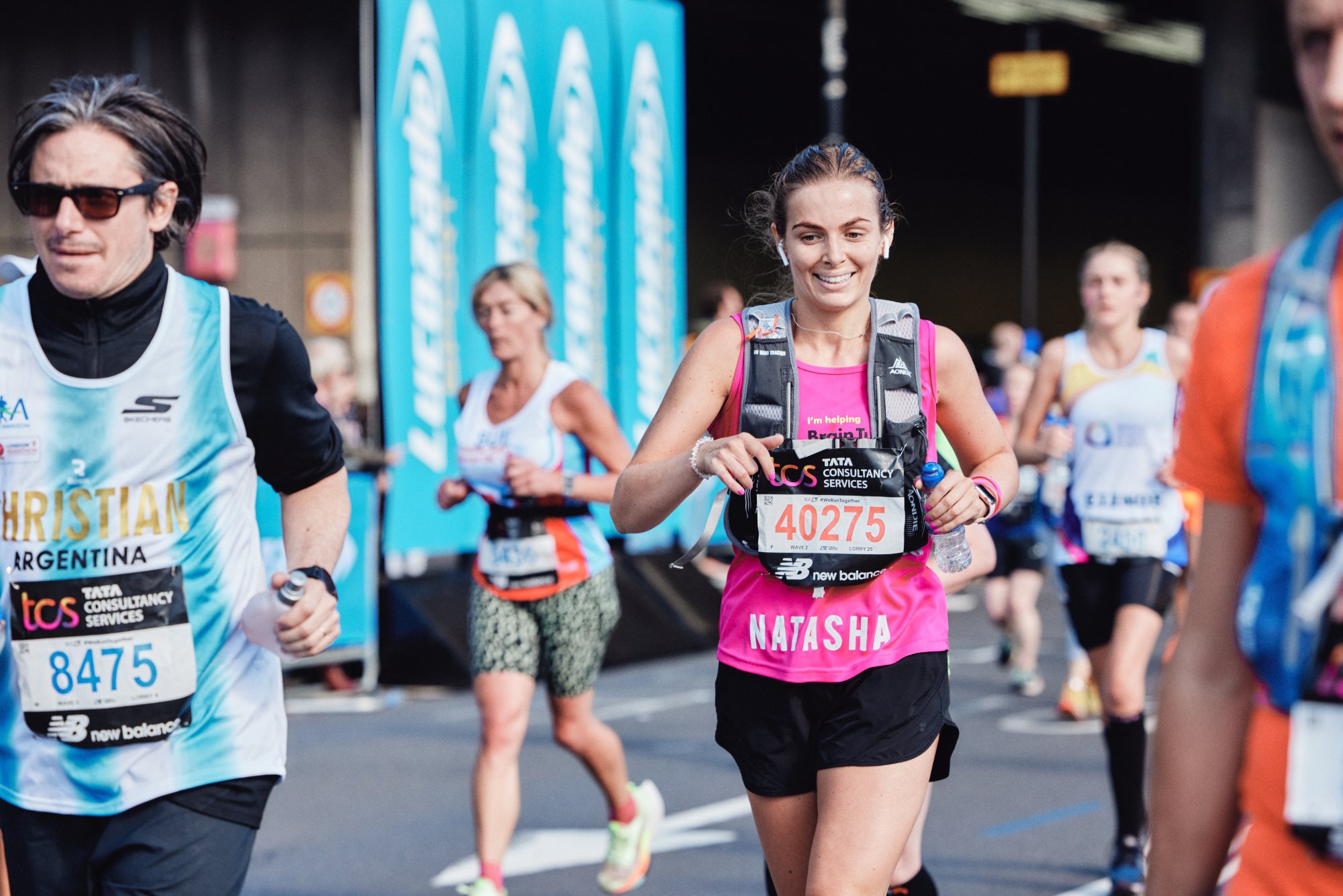 Marathon and Lucozade image